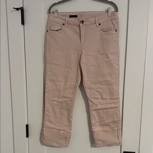 Kut from the Kloth Light Pink Cropped Jeans